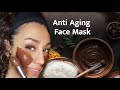 Anti Agin &amp; Skin Whitening face mask with Corn flour &amp; Chocolate/100%natural glowing face pack