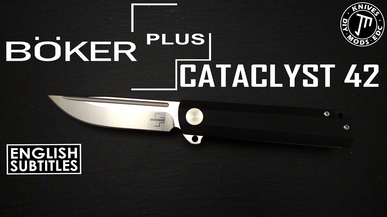 Böker Plus Cataclyst 42 - ingenious concept with room for further