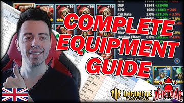 Equipment Guide - Main stats, Substats, min max procs 5* 6*, forge craft sort [Infinite Magicraid]