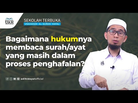 Video: Sedang belum selesai dalam ayat?