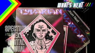 Zx Spectrum Next - Tyvarian  Digital Manual