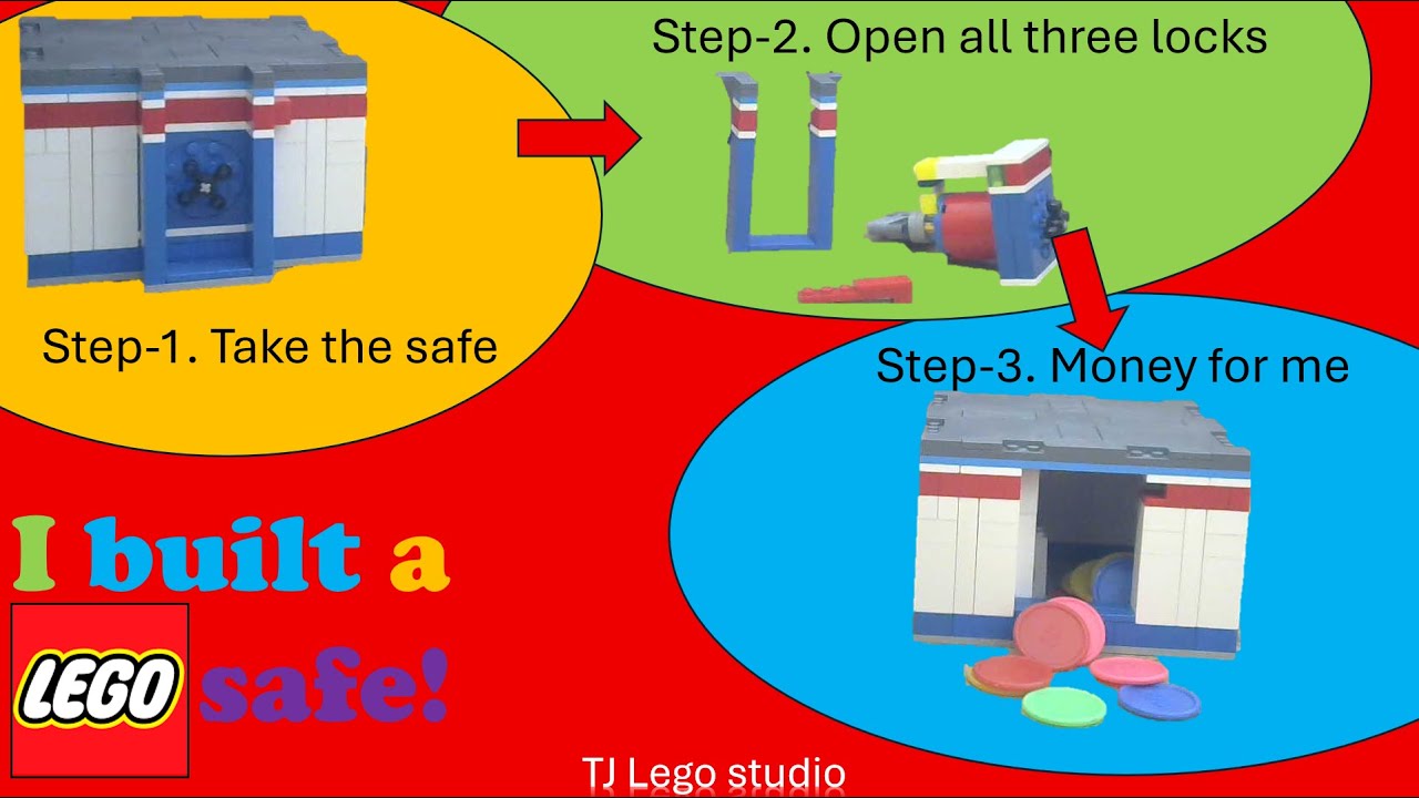 I built a Lego safe!