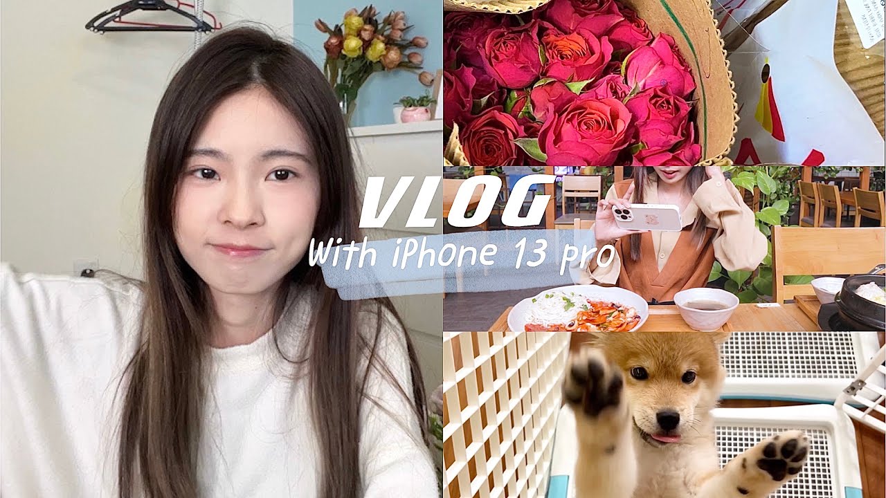 VLOG with iPhone13 pro•新手机🇲🇾KL biggest flowers wholesale🌷mom's crystal shop💎dins with sis🥂