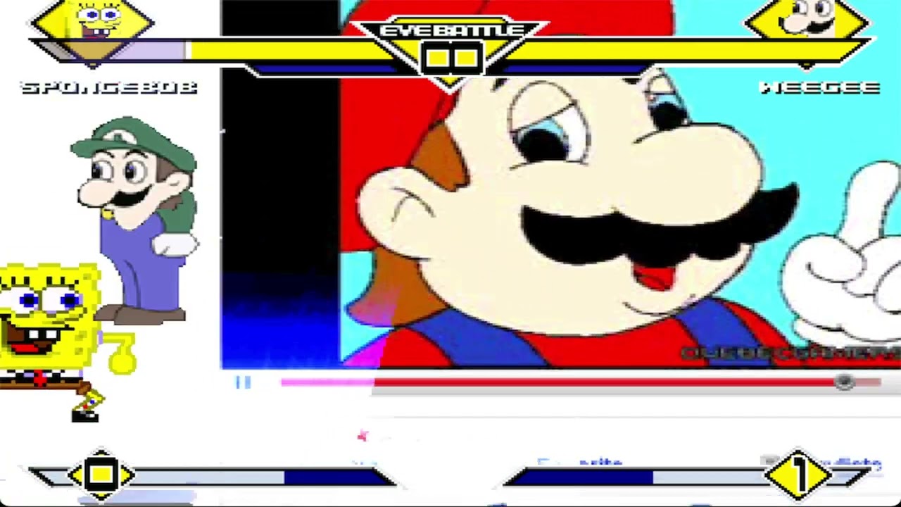 MUGEN (New Year Special) - Spongebob vs Weegee