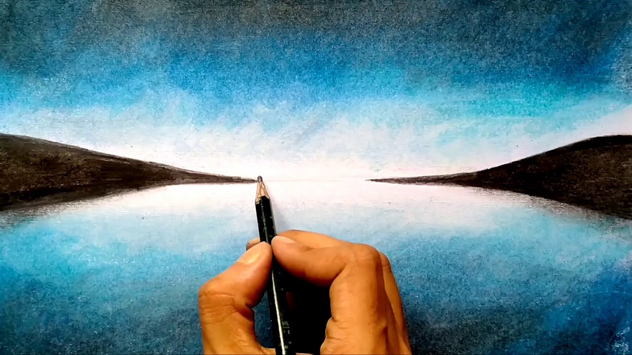 Very easy colour drawing - YouTube