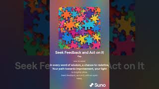 Seek Feedback and Act on It
