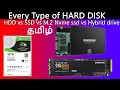 Storage Devices பற்றி நீங்கள் தெரிந்து கொள்ள வேண்டிய அனைத்தும்|HDDvsSSDvsM.2 Nvme SSDvshybrid disk