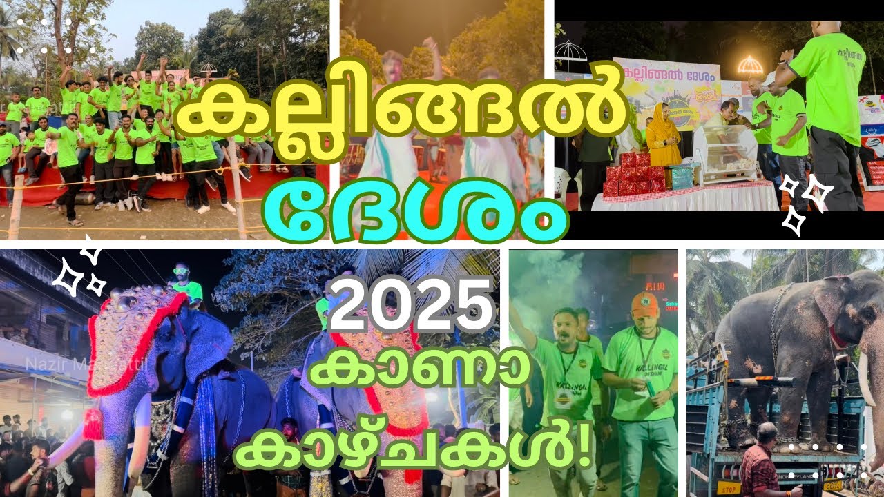 കല്ലിങ്ങൽ ദേശം 2025 | Kallingal desham | kallingal nercha | kallingal fest | Nercha | Pooram