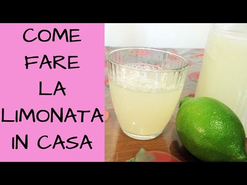 Video: Come Fare La Limonata All'acetosa