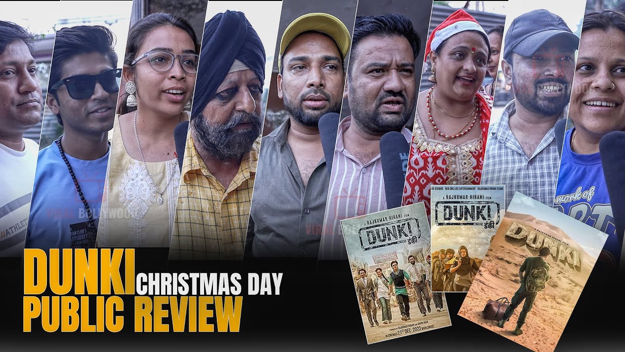 DUNKI MOVIE | Christmas Day Special | Public Review | Day 05 | Gaiety Galaxy Bandra