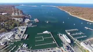 Port Jefferson, Long Island NY, Drone Footage (Full Flight)