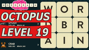 Wordbrain Octopus Level 19 Answers (Android/IOS)