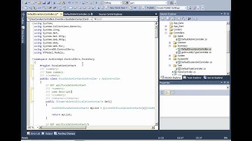 Adding XML comments in visual studio 2010