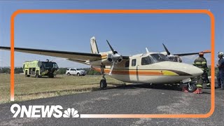 1 passenger injured after small plane makes emergency landing in Centennial