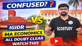 IGIDR vs DSE: Which One Should You Choose for MA Economics? Full Comparison