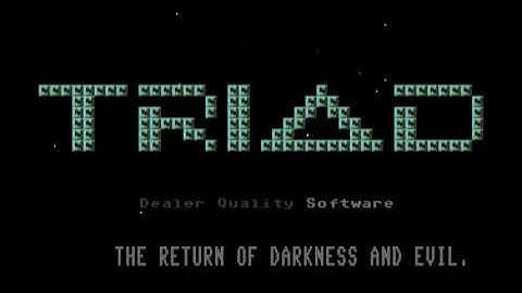 Triad Intro 2 ! Commodore 64 (C64)