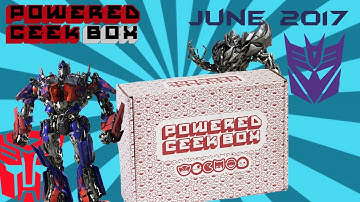 Powered Geek Box June 2017 Transformers