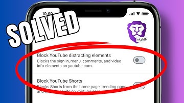 How to block distracting elements on YouTube in Brave Nightly