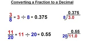 Math: What Every 5th Grader Should Know: Algebra Prep (27 of 58) Ch 0: Converting Fractions