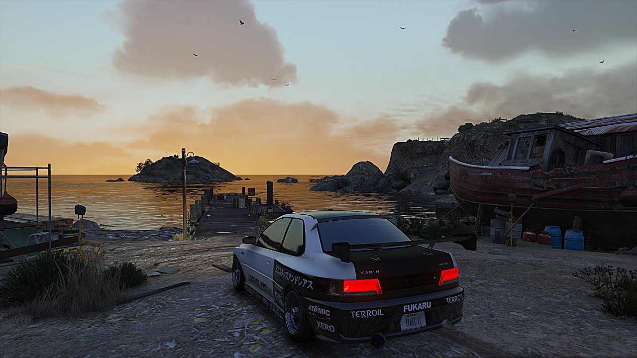 GTA 5 - Real Life Graphics Mod 60 fps (NaturalVision Evolved) - YouTube