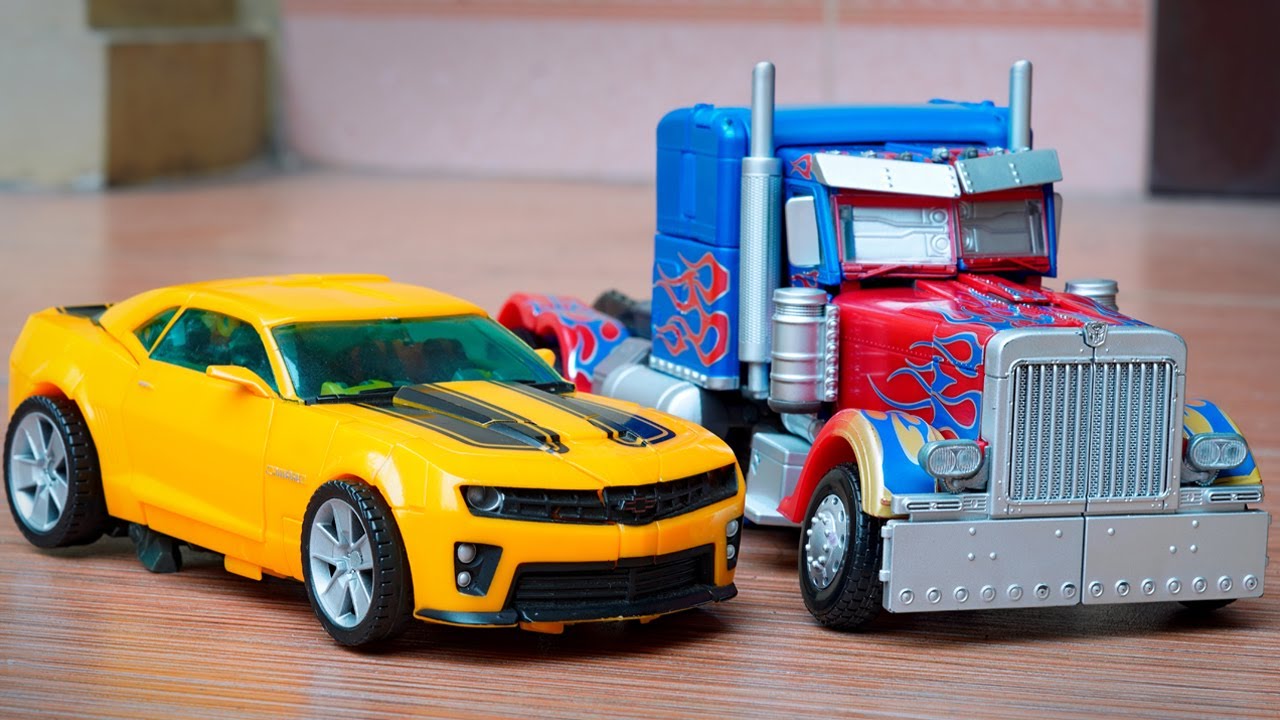 Motors Optimus Prime Truck Bumblebee Transformation juguete niños DHL Free 