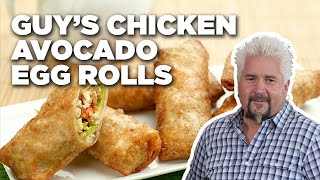 Cook Chicken Avocado Egg Rolls with Guy Fieri | Guy