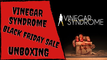 Vinegar Syndrome Black Friday Unboxing - 80s Slashers on Blu-Ray Unboxing - Vinegar Syndrome Blu Ray