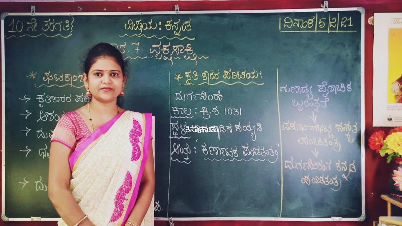 10th standard | lesson-7 |part-1| ವೃಕ್ಷಸಾಕ್ಷಿ | Vruksha sakshi | @Thejaswini pushkar