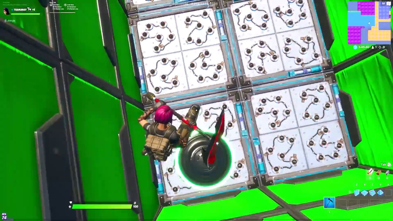 Parkour Fortnite 100 Niveles Código Facil