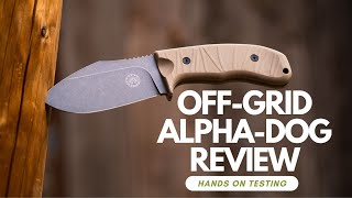 Big Ass Survival Knife Review - The Off-Grid Alpha Dog
