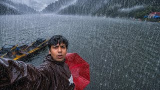 Pahado Mein  Red ALERT ❌️ Bhayanak Barish 😨 Sare School Band || Rohit Verma Vlogs