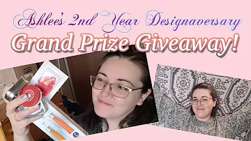 Grand Prize Giveaway for 2nd Year Designaversary
