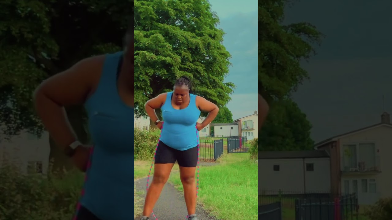 Jump rope workout #jumprope #weightloss #skipping #fitness #weightlossjourney #plussize