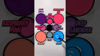 💙Azure + 🍇Grape Purple + 🍉Watermelon Red + 🧡Salmon