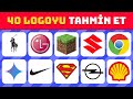 3 SANİYEDE LOGOYU TAHMİN EDEBİLİR MİSİN? | GUESS THE LOGO | LOGO TAHMİN TESTİ | QUİZ