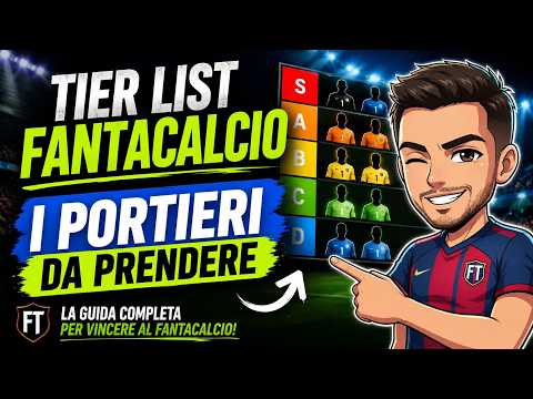 Video QUALI PORTIERI COMPRARE AL FANTACALCIO? LA MIA CLASSIFICA!