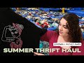 goodwill outlet thrift haul | summer 2024