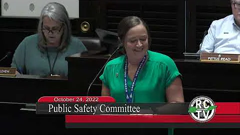 Public Safety Committee - October 24, 2022