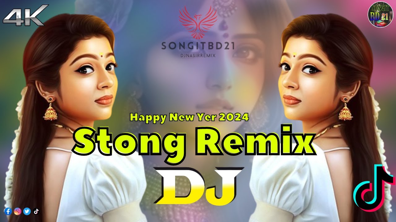 Stong Remix 2024 Happy New Year Dj Song @songitbd21 #djnasirremix - YouTube