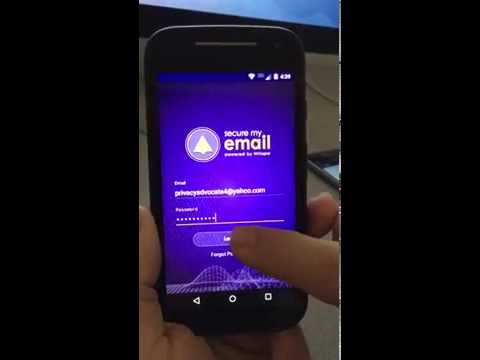 SecureMyEmail Test on Android