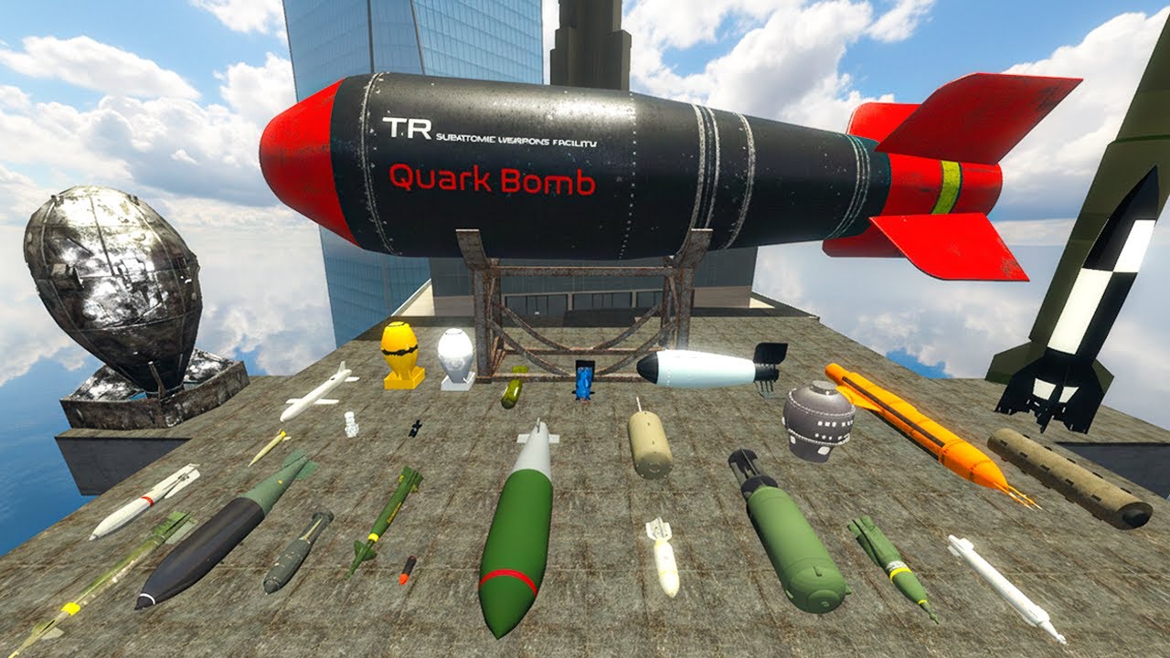 Testing the Strongest Nuclear Bombs in a City | GMod