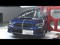 2020 Subaru WRX Crash Tests (ALL: Front, Side, Side-Pole)