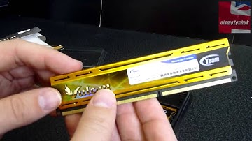 TeamGroup Vulcan (Yellow) 8GB DDR3 RAM KIT {Unboxing & Overview}