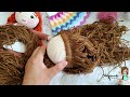 BAŞTAN SONA SAÇ YAPIMI AYRINTILI AMİGURUMİ SAÇ EKME #amigurumisaçtakma #amigurumibebeksaçyapımı