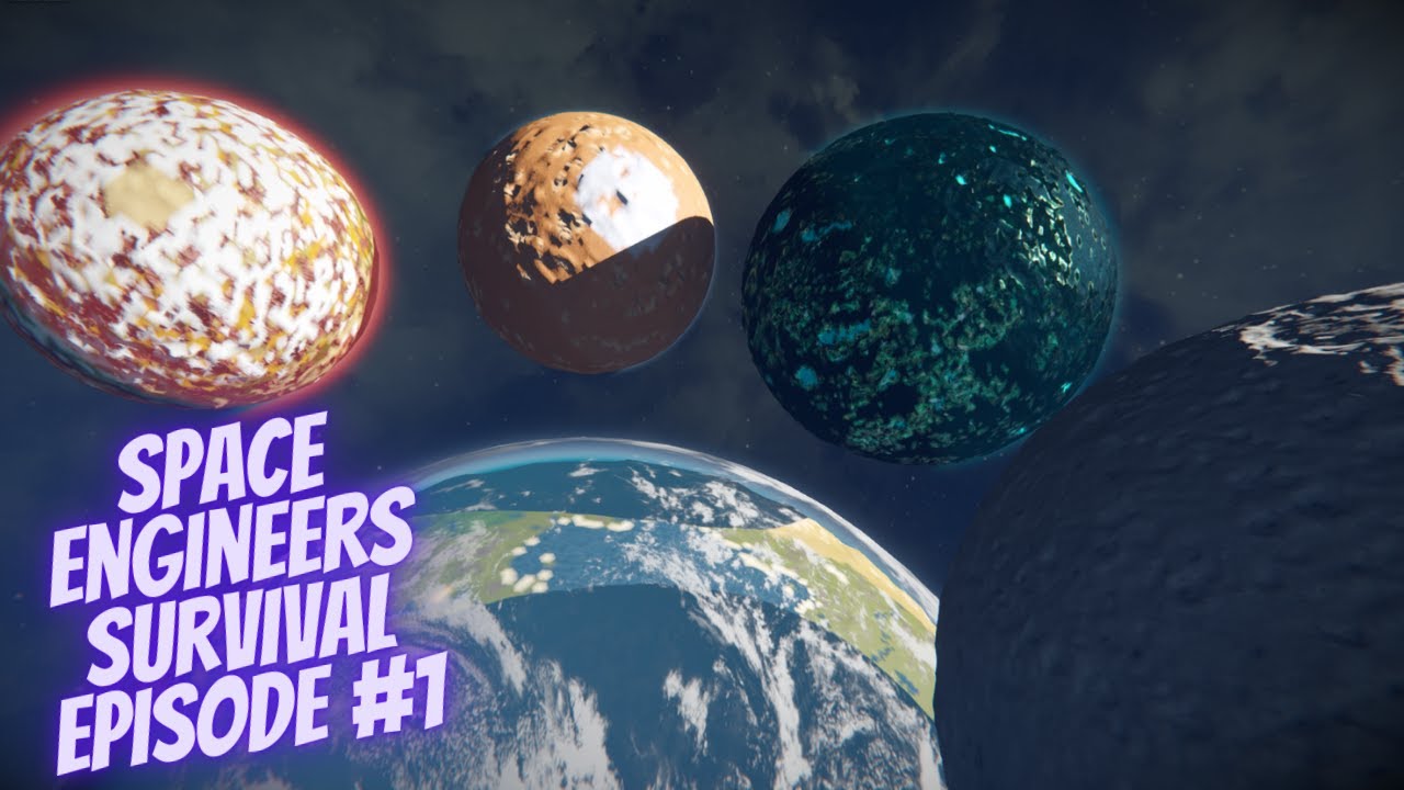 Space Engineers Survival Episode #1 The Crash Site - YouTube