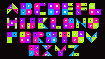 Circle, Semi-Circle, Triangle & Rectangle Alphabet Song 🎶 | ABC Shapes Song for Kids Song 2