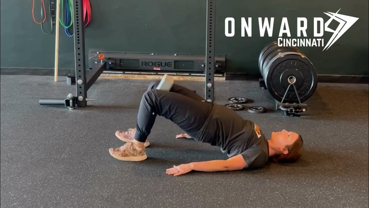 Glute Bridge with adductor squeeze YouTube