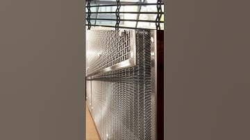 Architectural Design Pre-Crimped Woven Wire Mesh