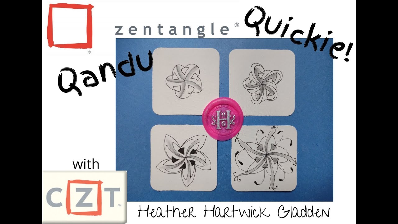 Zentangle® Quickie: Qandu