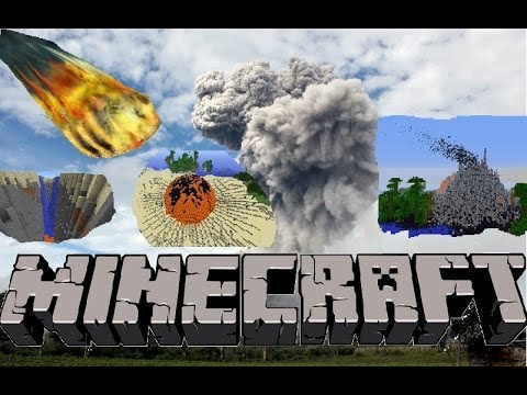 Minecraft | Volcanoes, Earthquakes and More (Nature Reborn) | Mod ...